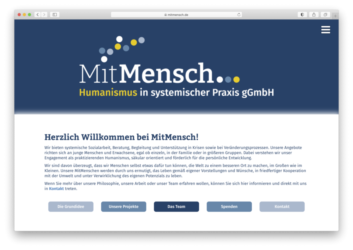 <a href="http://www.mitmensch.de" target="_blank">www.mitmensch.de</a><br />Humanismus in systemischer Praxis<br />März 2021 - Technologie: netissimoCMS responsive (6/23)